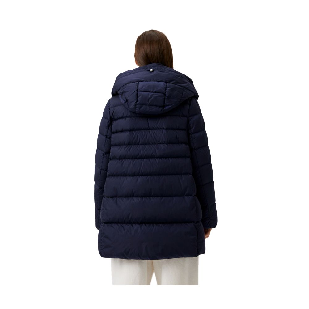 Add Blue Nylon Women Jacket - ACCEXO