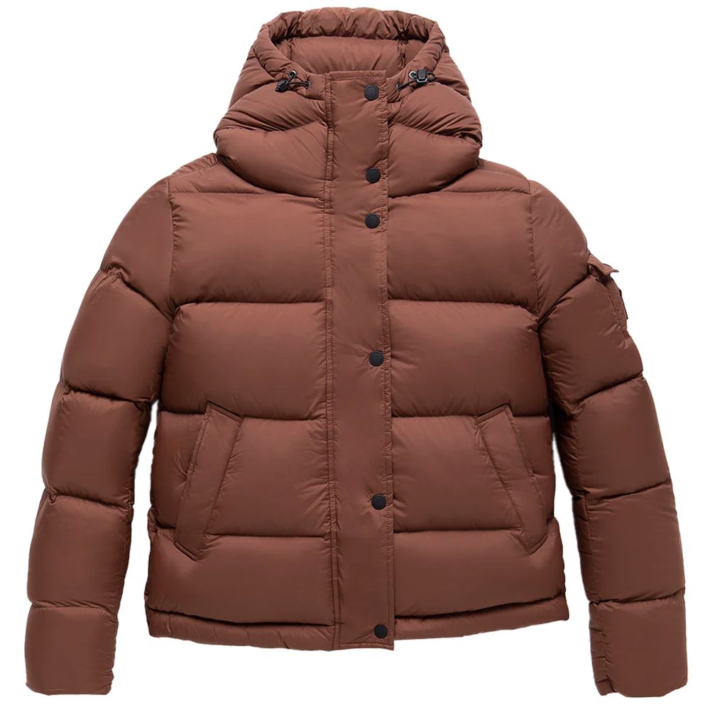 Refrigiwear Brown Polyester Jackets & Coat - ACCEXO