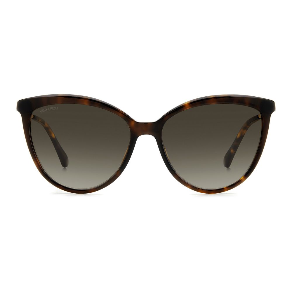 Jimmy Choo Brown Metal Sunglasses - ACCEXO