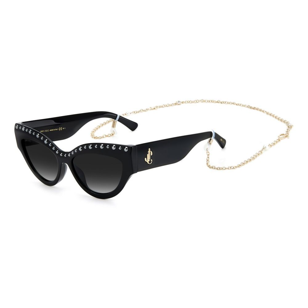 Jimmy Choo Black Acetate Sunglasses - ACCEXO