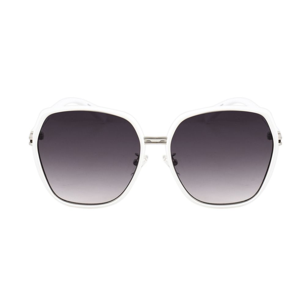 Guess White Metal Sunglasses - ACCEXO
