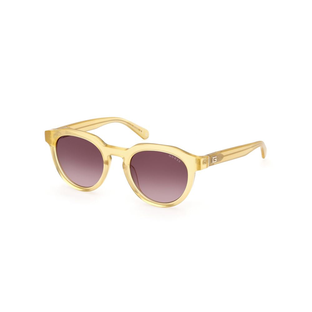 Guess Yellow Plastic Sunglasses - ACCEXO