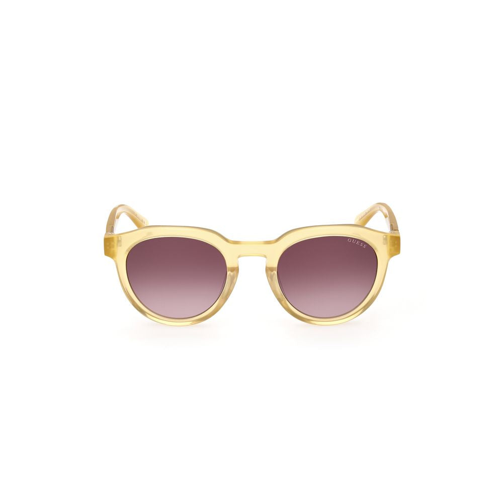 Guess Yellow Plastic Sunglasses - ACCEXO