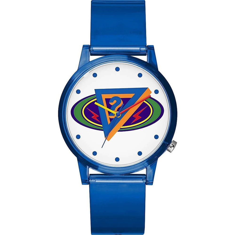 Guess Blue Resin Watch - ACCEXO