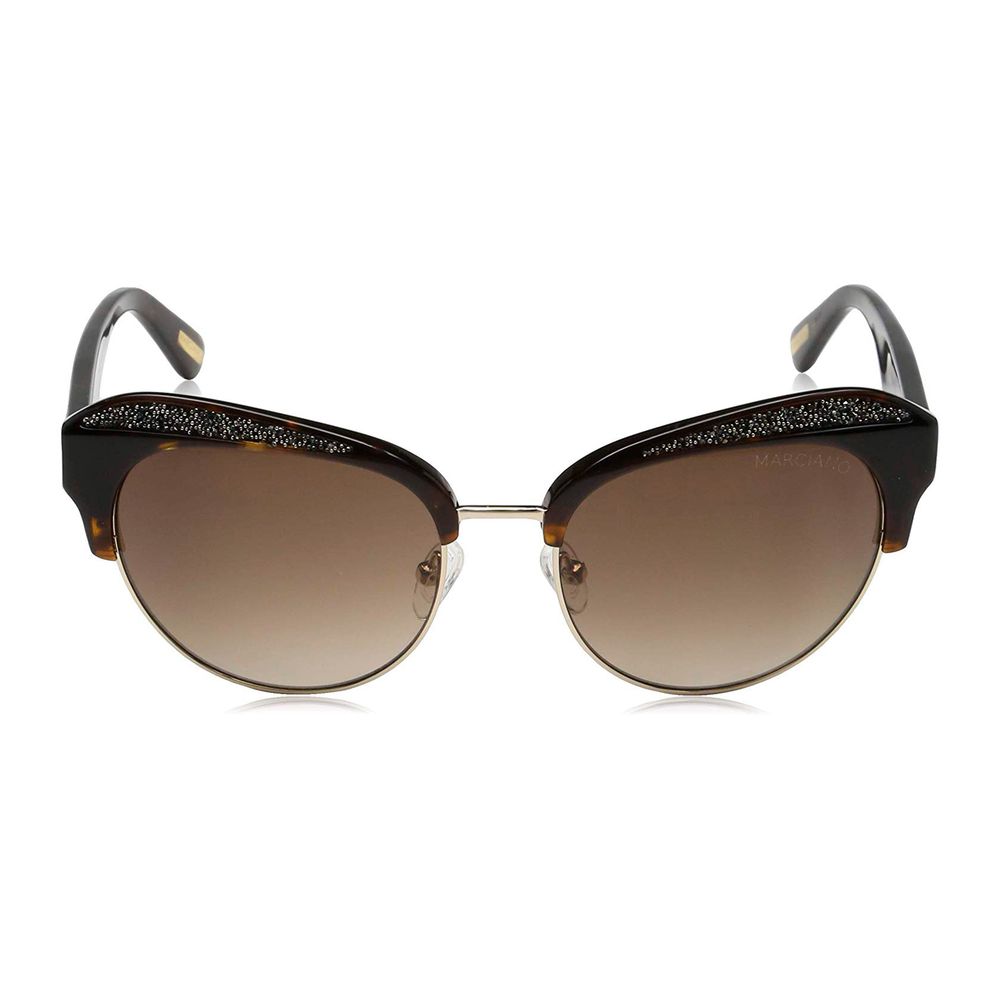 Marciano by Guess Brown Acetate Sunglasses - ACCEXO