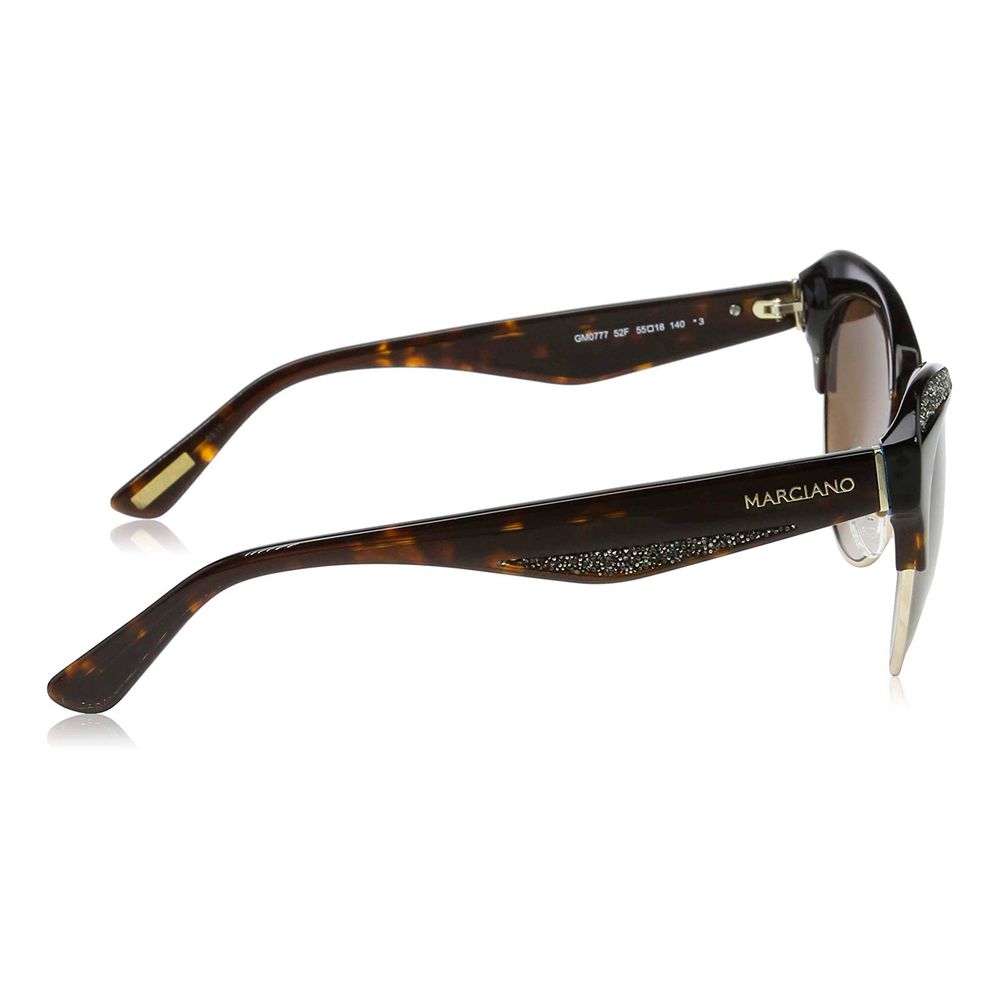 Marciano by Guess Brown Acetate Sunglasses - ACCEXO