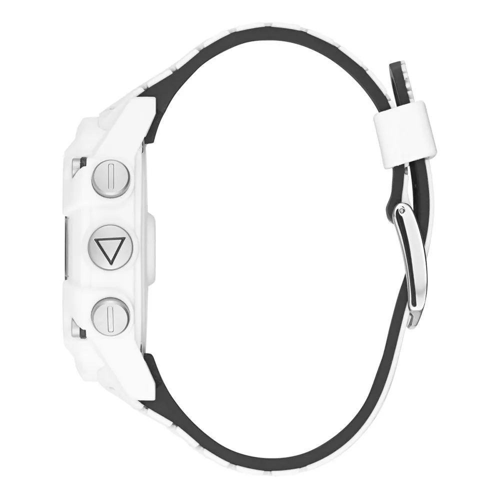 Guess White Resin Watch - ACCEXO