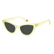 Polaroid Yellow Plastic Sunglasses - ACCEXO