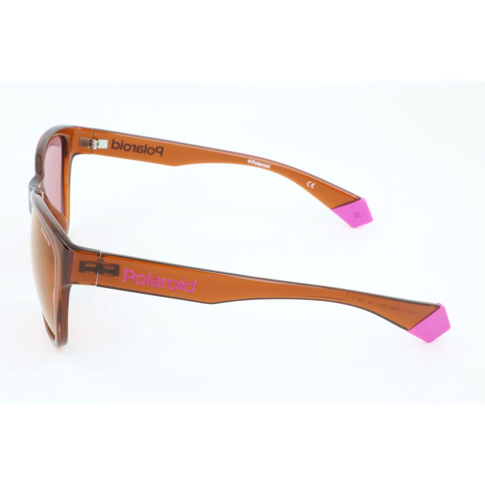 Polaroid Brown Polycarbonate Sunglasses - ACCEXO