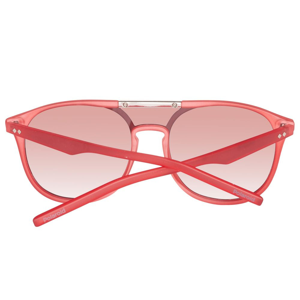 Polaroid Red Acetate Sunglasses - ACCEXO