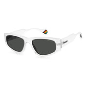 Polaroid Transparent Plastic Sunglasses - ACCEXO