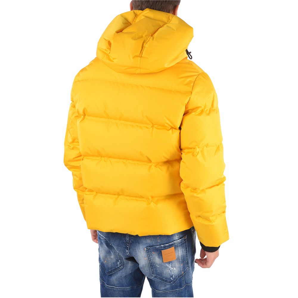 Dsquared² Yellow Nylon Men Jacket - ACCEXO