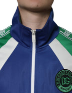 Dolce & Gabbana Multicolor Polyester Full Zip Bomber Jacket - ACCEXO