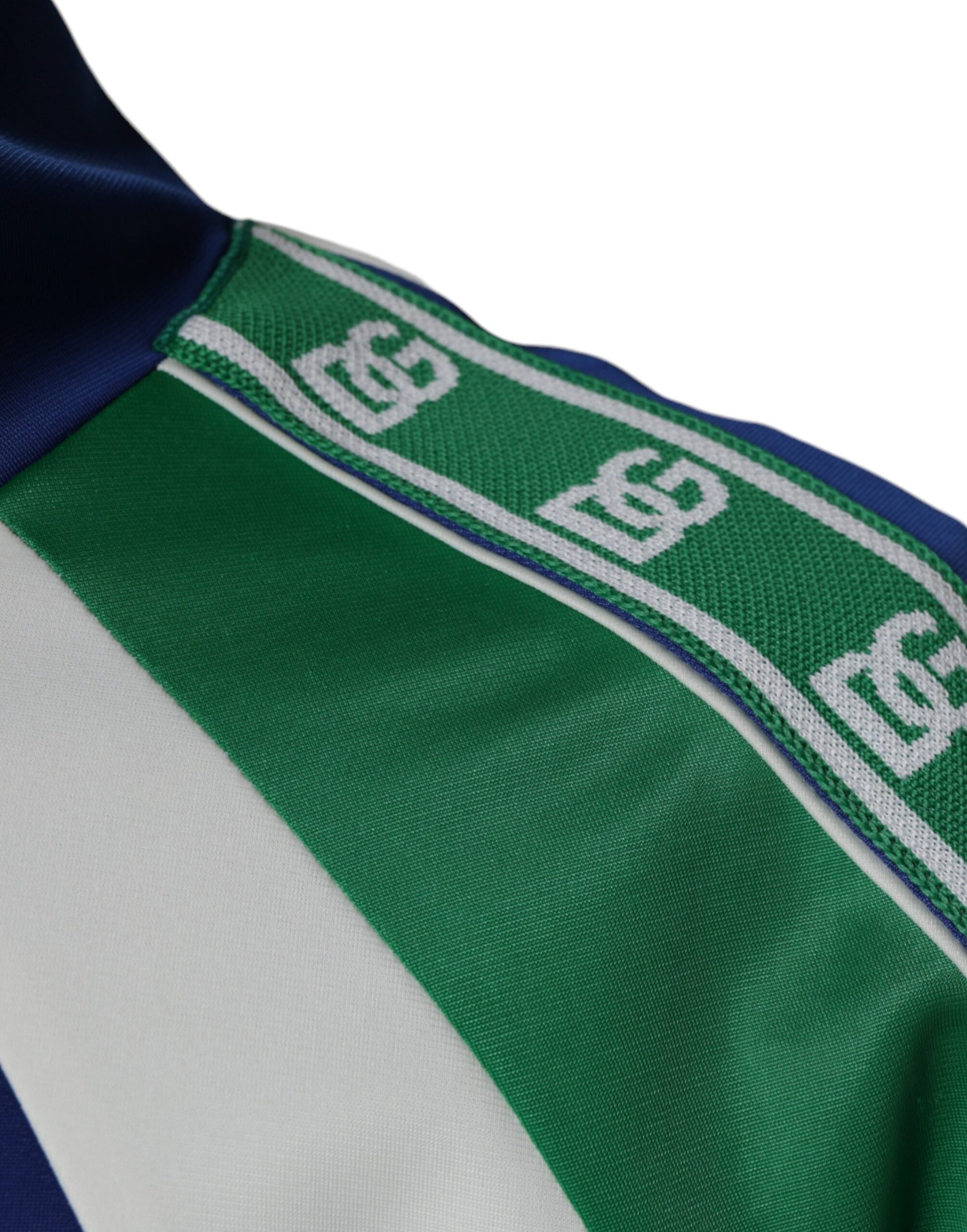 Dolce & Gabbana Multicolor Polyester Full Zip Bomber Jacket - ACCEXO