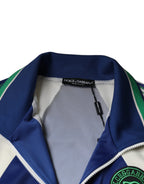 Dolce & Gabbana Multicolor Polyester Full Zip Bomber Jacket - ACCEXO