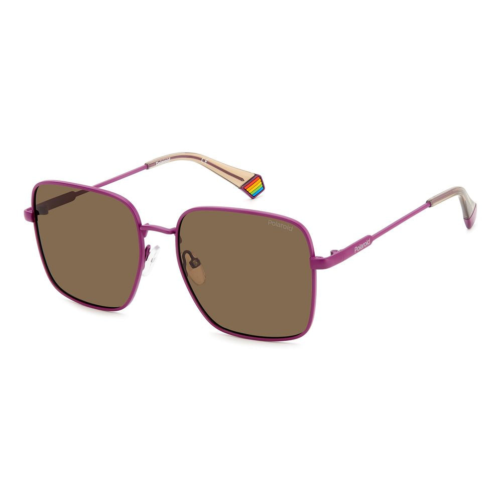 Polaroid Purple Metal Sunglasses - ACCEXO