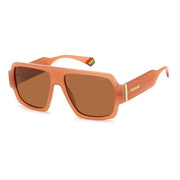 Polaroid Beige Resin Sunglasses - ACCEXO