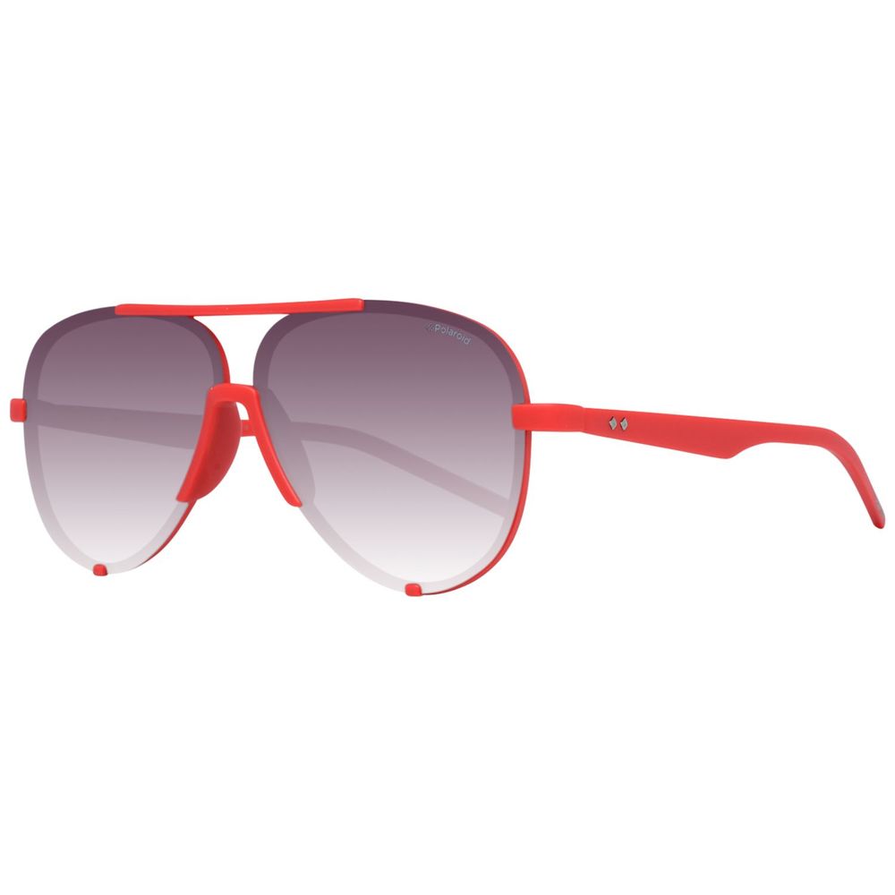 Polaroid Red Plastic Sunglasses - ACCEXO