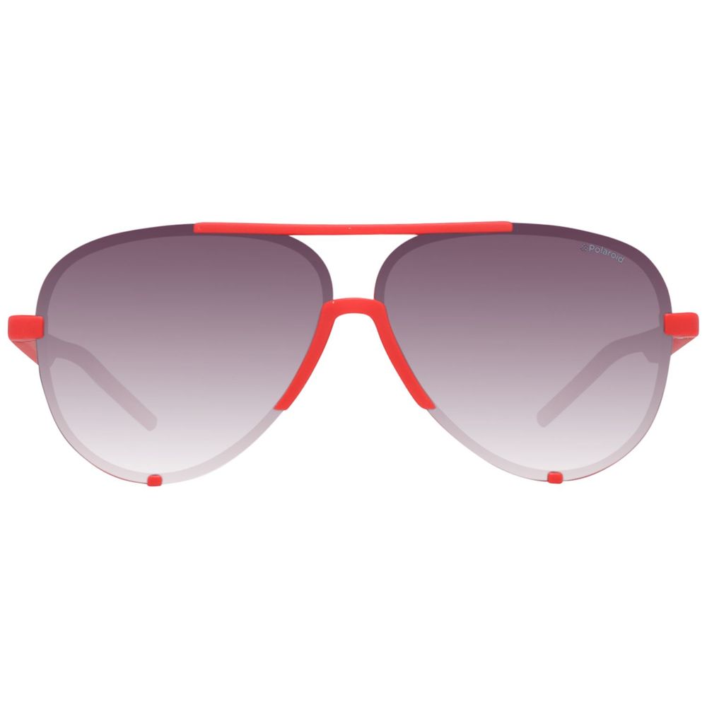 Polaroid Red Plastic Sunglasses - ACCEXO