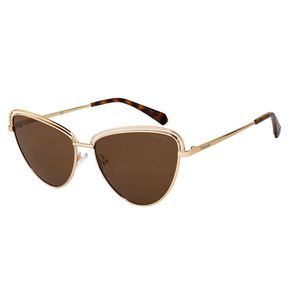 Polaroid Gold Metal Sunglasses - ACCEXO