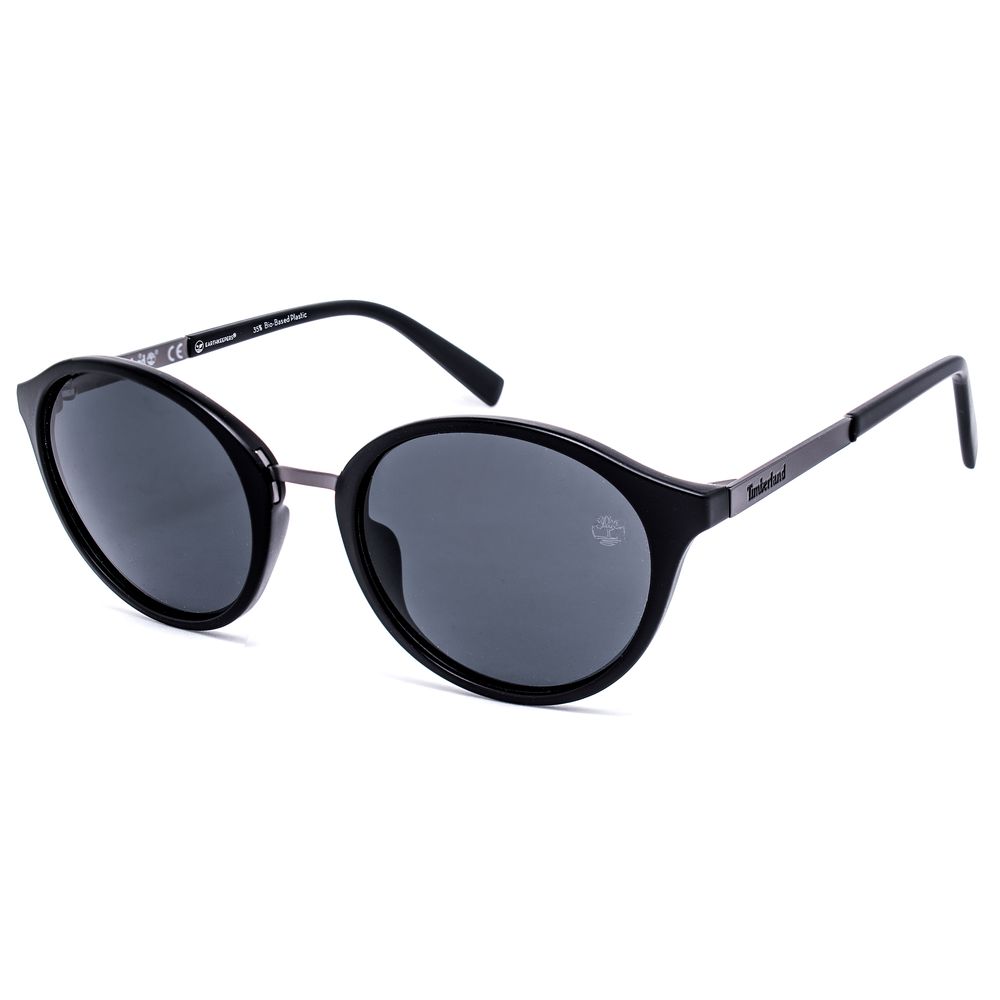 Timberland Black Plastic Sunglasses - ACCEXO