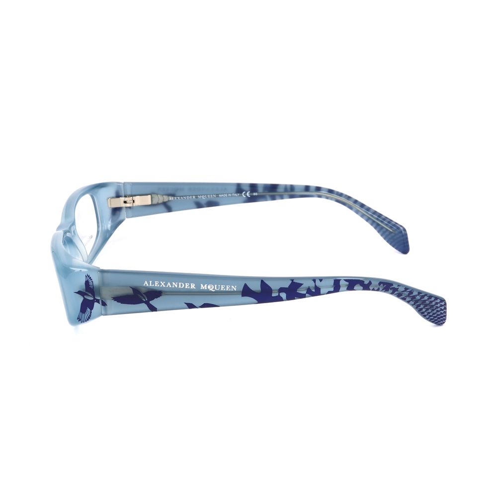 Alexander McQueen Blue Acetate Frames - ACCEXO