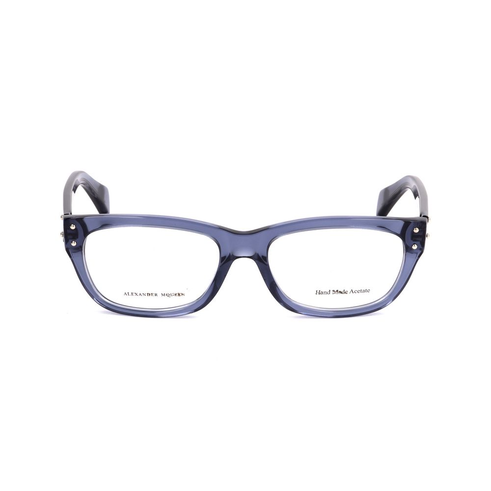 Alexander McQueen Blue Acetate Frames - ACCEXO