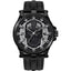 Police Black Leather Dress Watch
