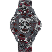 Police Gray Silicone Watch - ACCEXO