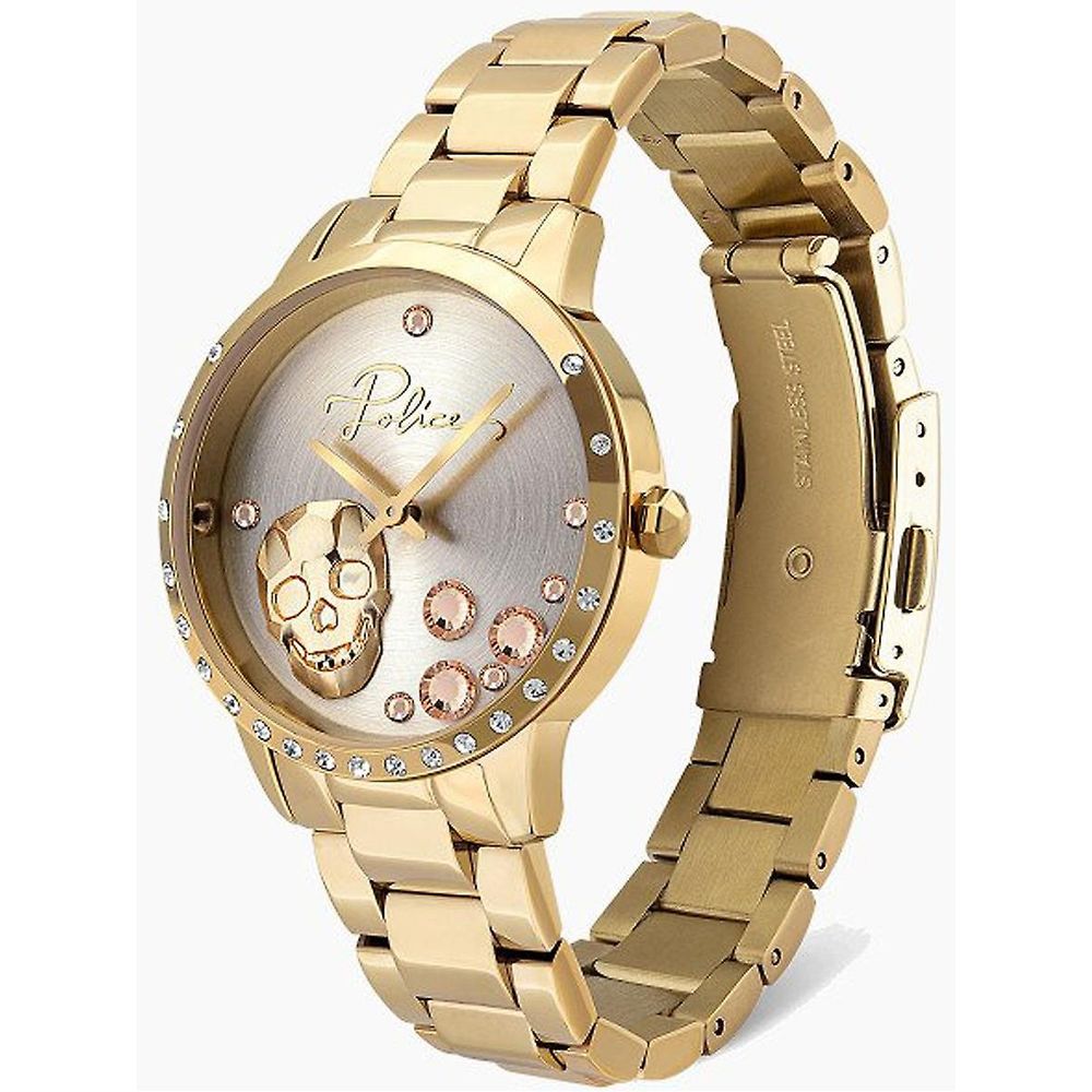 Police Gold Stainless Steel Dress Watch Main image