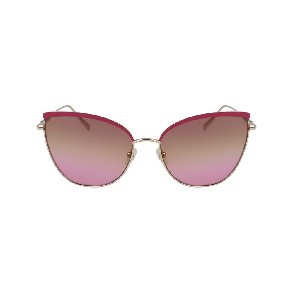 Longchamp Gold Metal Sunglasses - ACCEXO