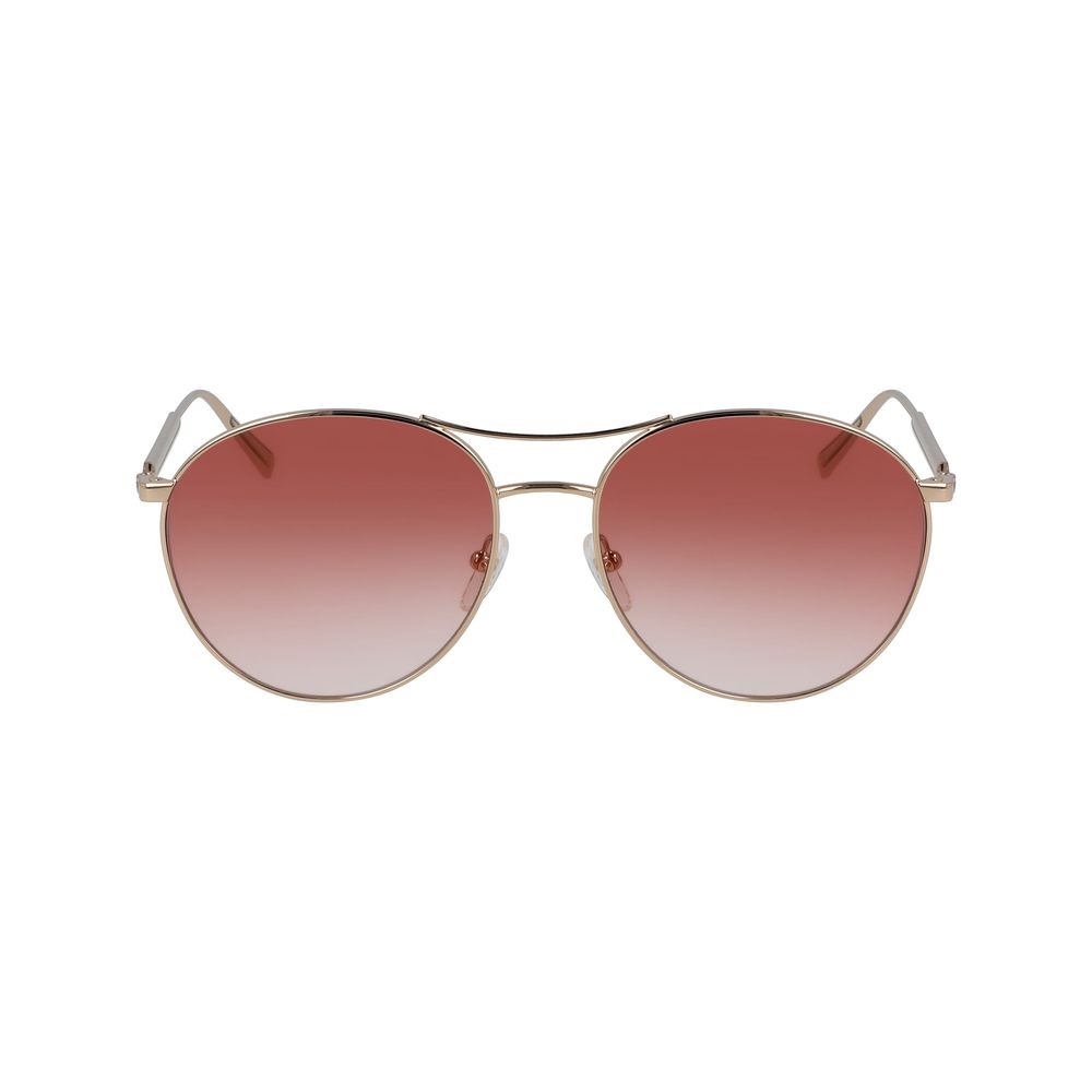 Longchamp Rose Gold Metal Sunglasses - ACCEXO