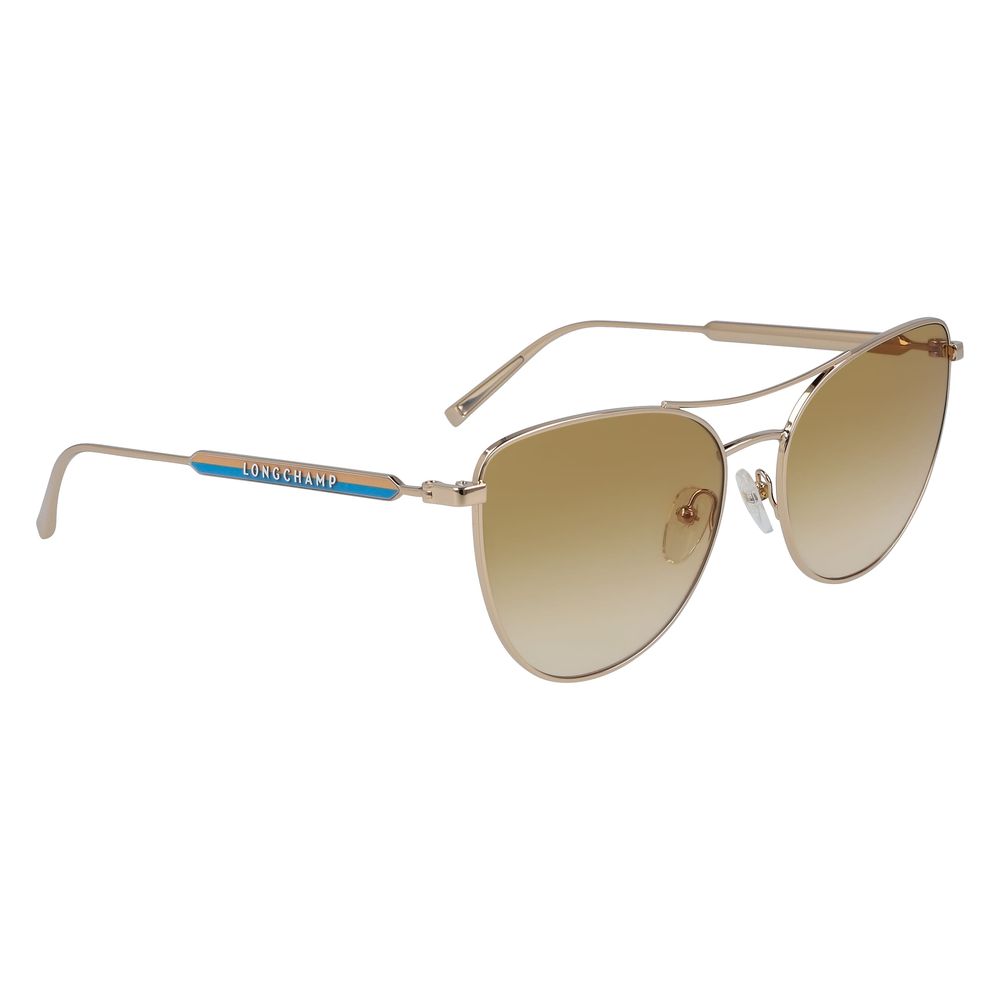 Longchamp Bicolor Metal Sunglasses Secondary image