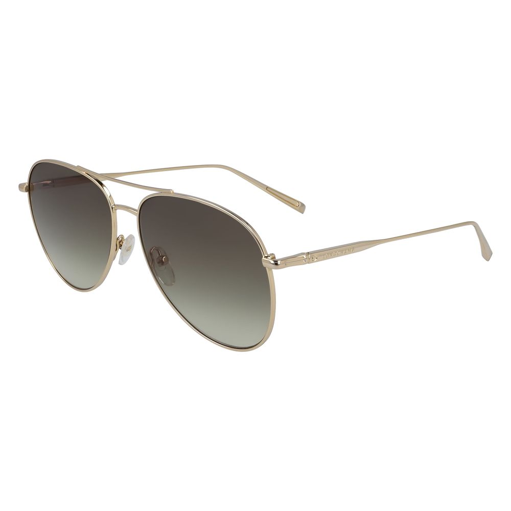 Longchamp Gold Metal Sunglasses - ACCEXO