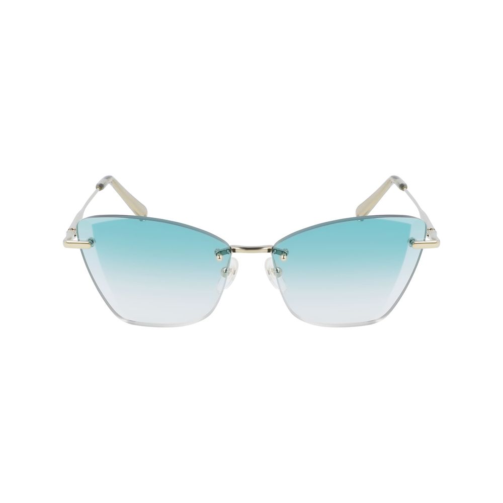Longchamp Gold Metal Sunglasses - ACCEXO