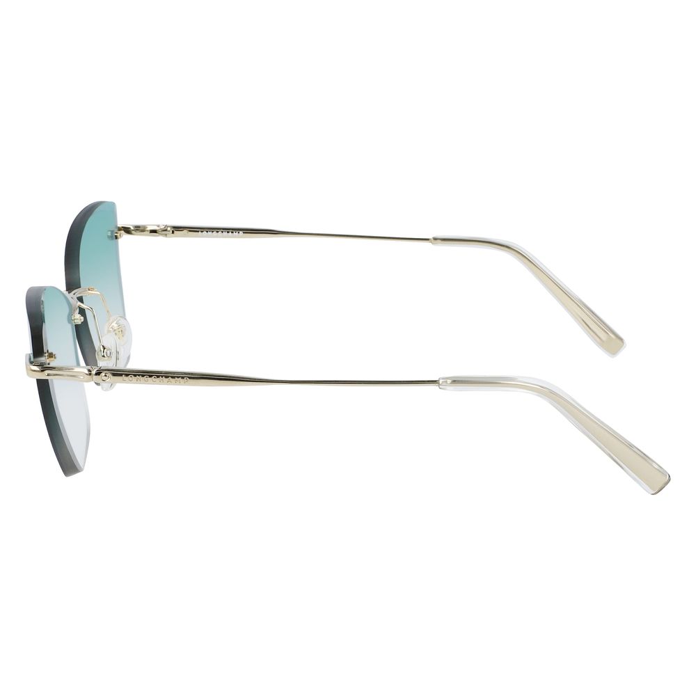 Longchamp Gold Metal Sunglasses - ACCEXO