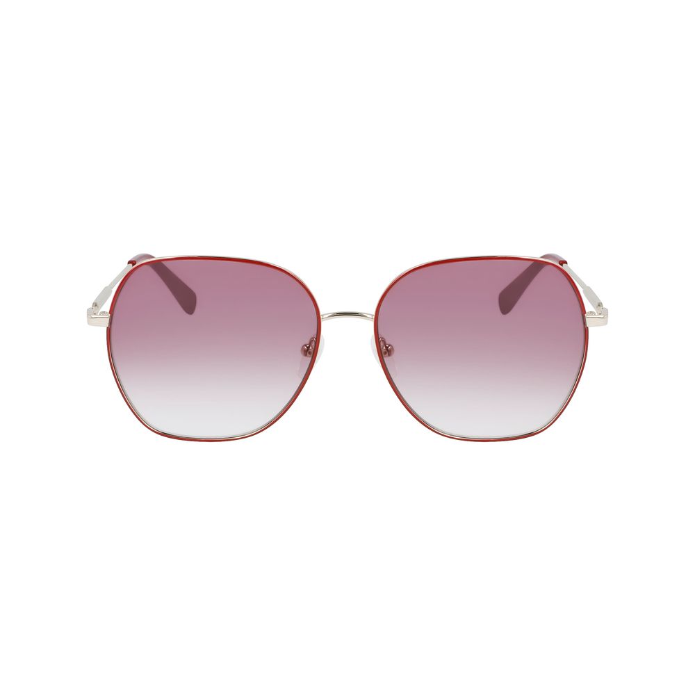 Longchamp Red Metal Sunglasses - ACCEXO