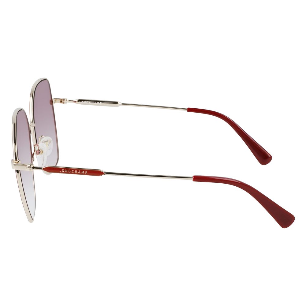 Longchamp Red Metal Sunglasses - ACCEXO