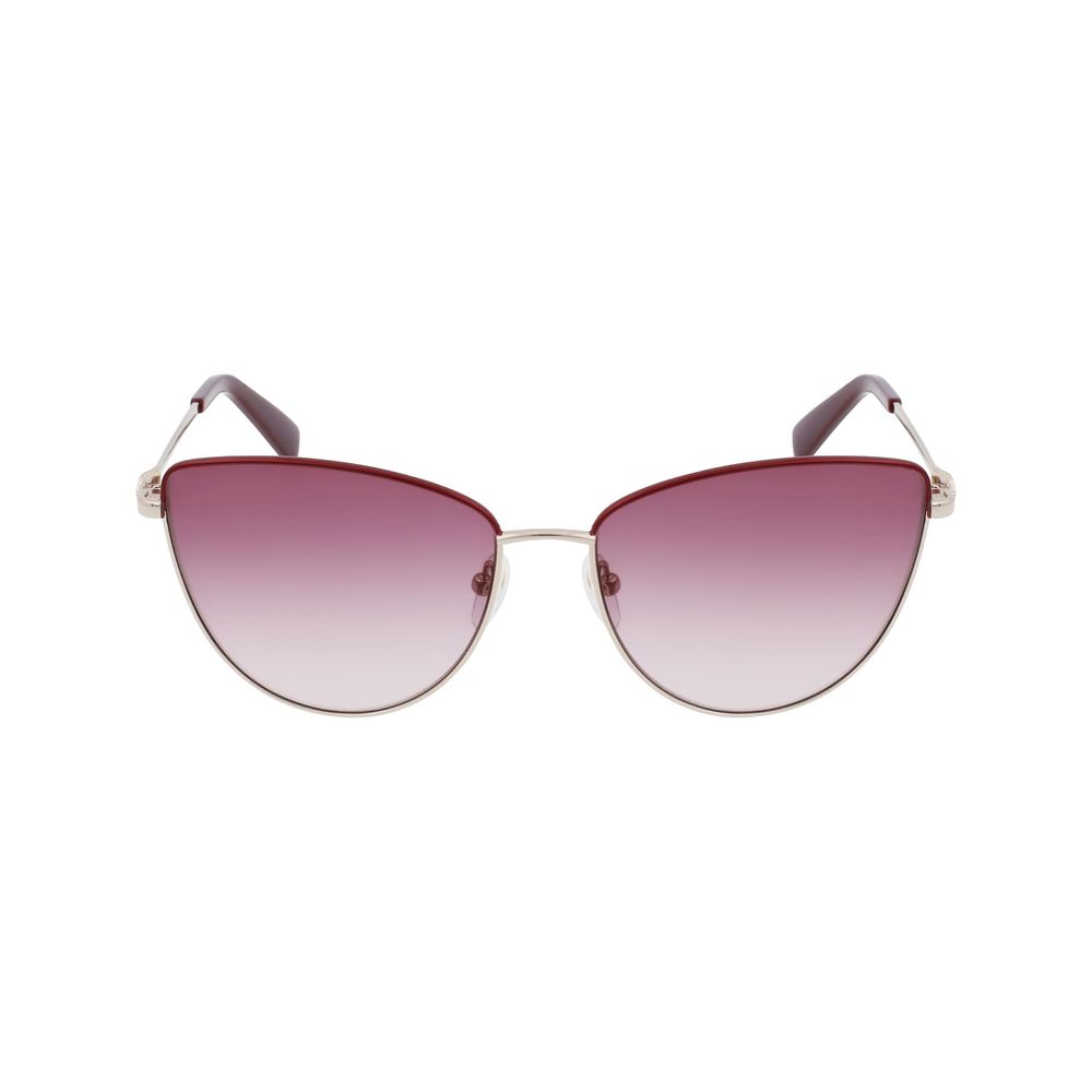 Longchamp Gold Metal Sunglasses - ACCEXO