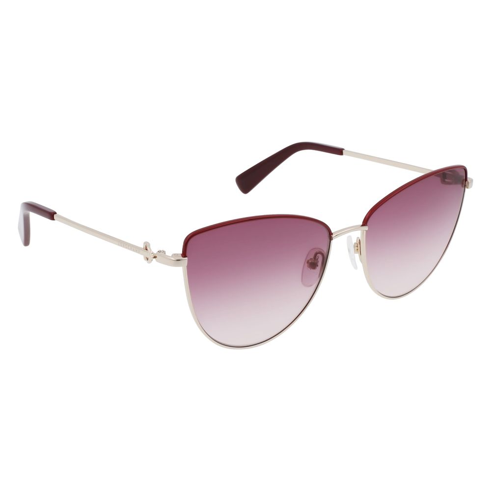 Longchamp Gold Metal Sunglasses - ACCEXO