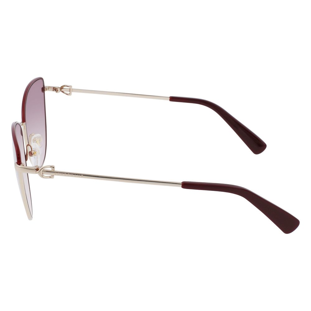 Longchamp Gold Metal Sunglasses - ACCEXO