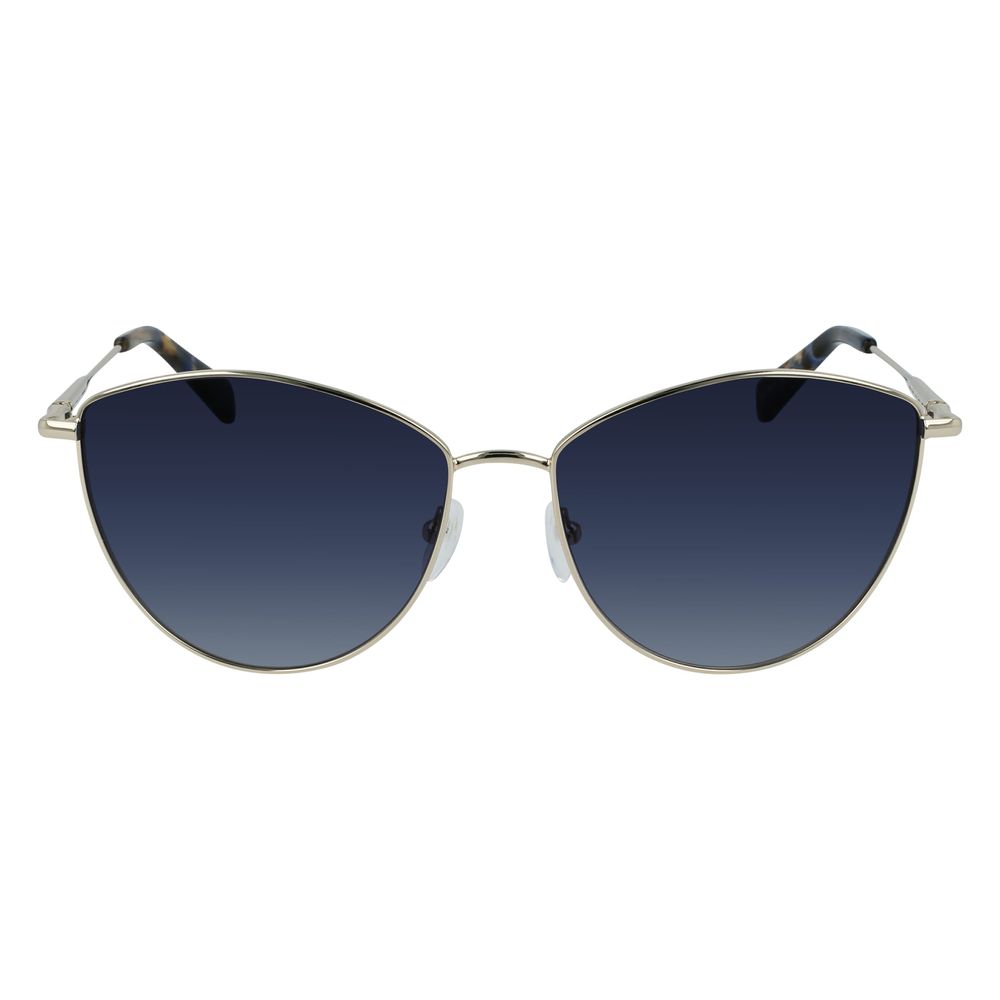 Longchamp Gold Metal Sunglasses - ACCEXO