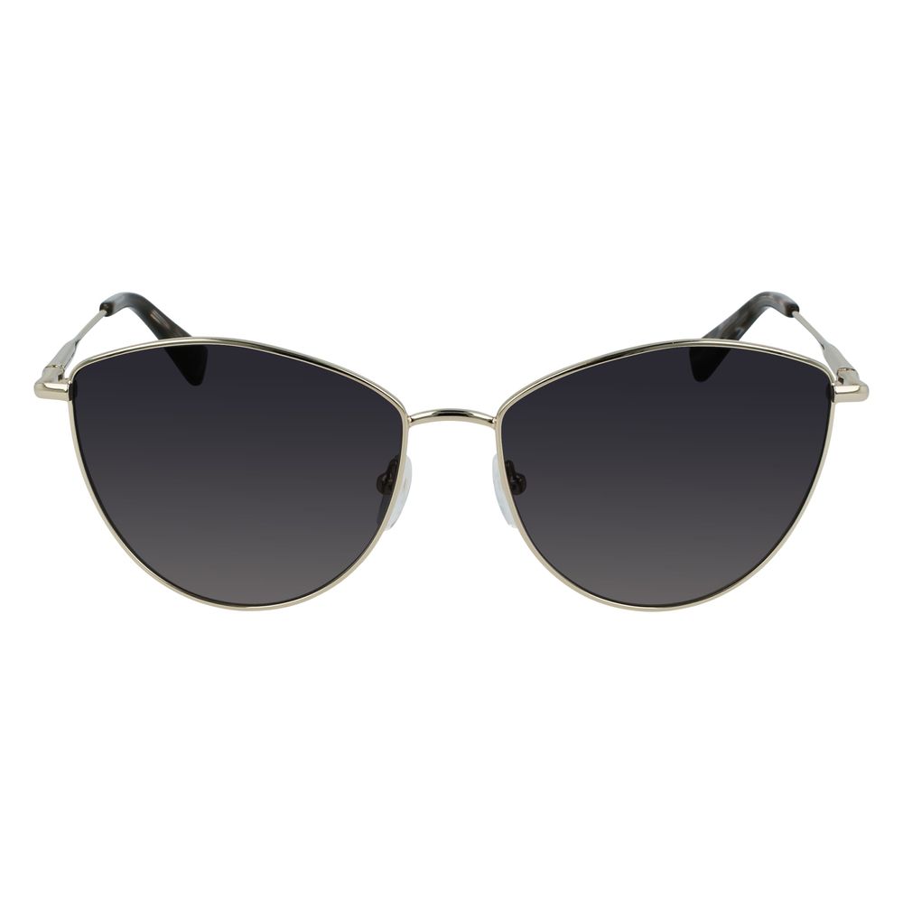 Longchamp Gold Metal Sunglasses - ACCEXO