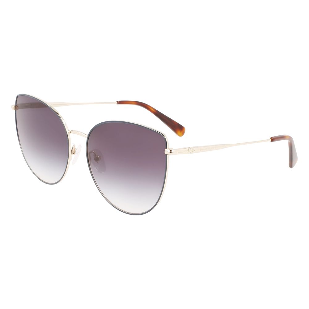 Longchamp Gold Metal Sunglasses - ACCEXO