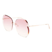 Longchamp Rose Gold Metal Sunglasses - ACCEXO