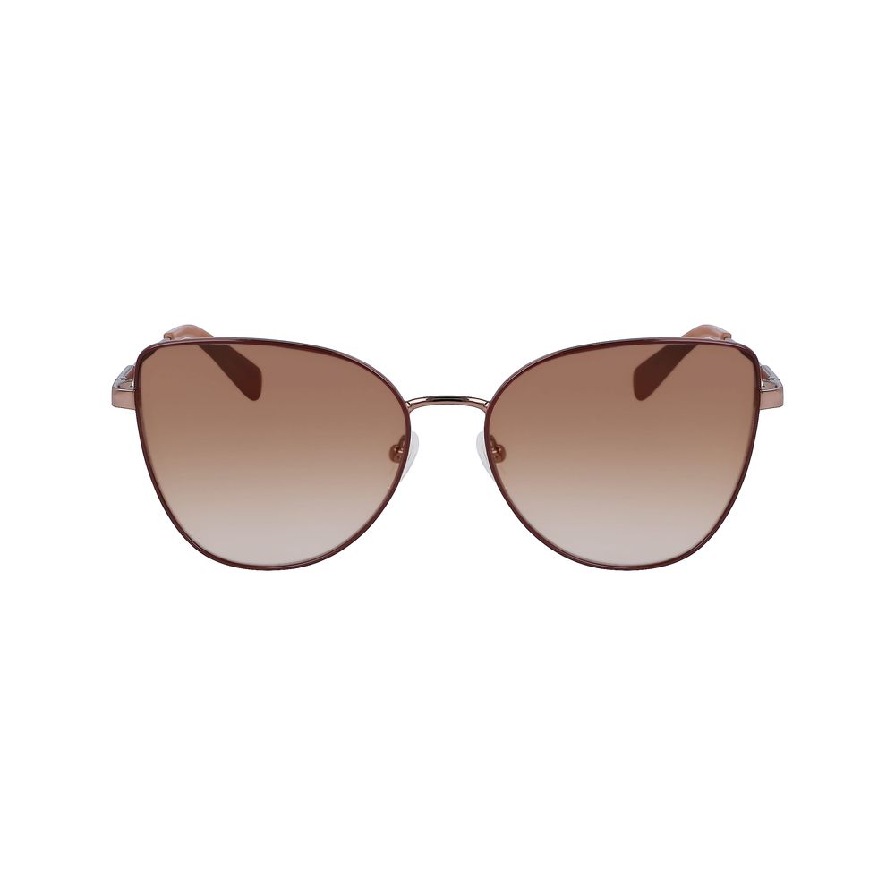 Longchamp Gold Metal Sunglasses - ACCEXO