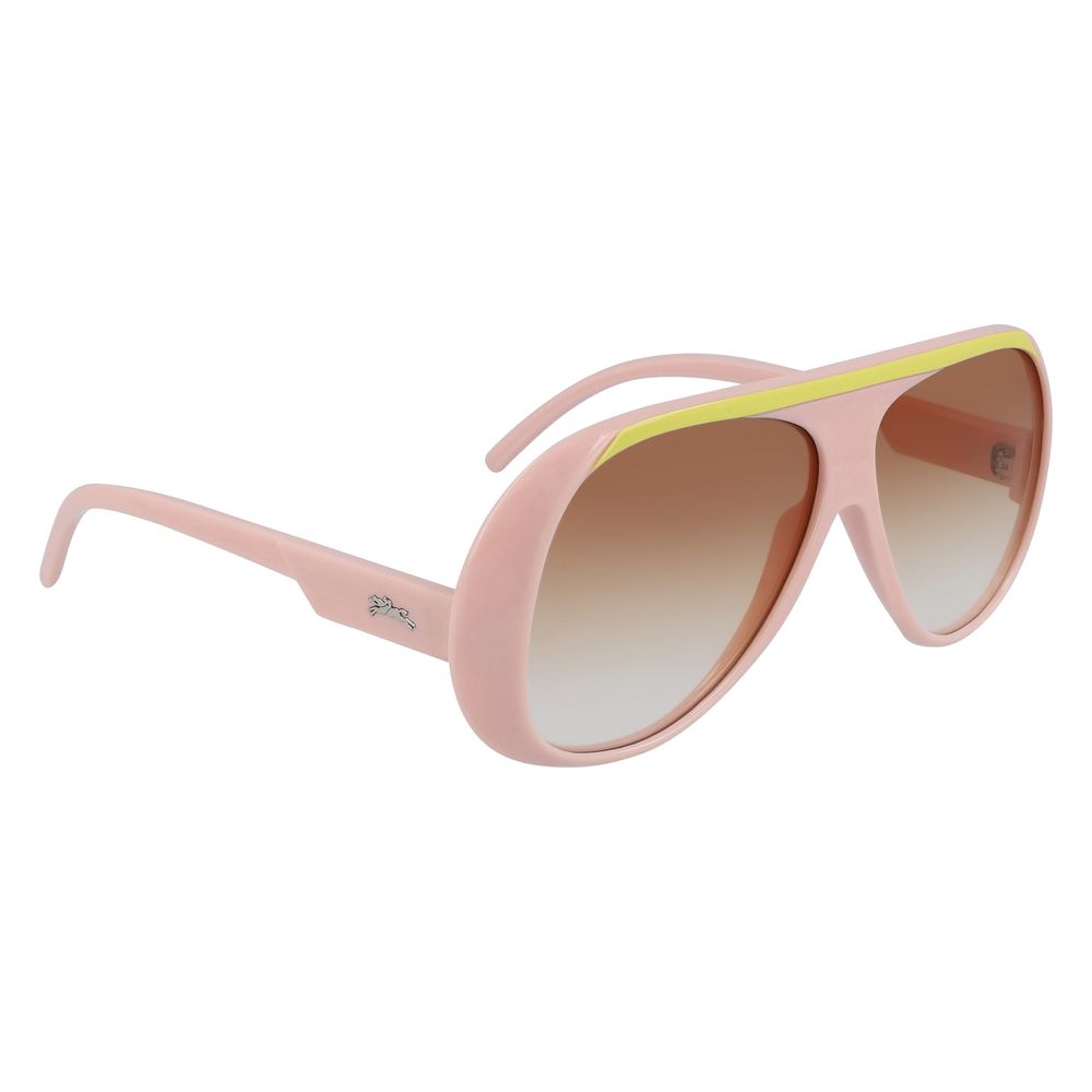 Longchamp Pink Plastic Sunglasses - ACCEXO