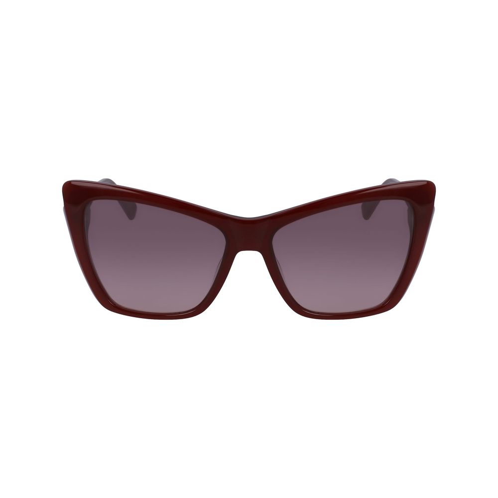 Longchamp Red Acetate Sunglasses - ACCEXO