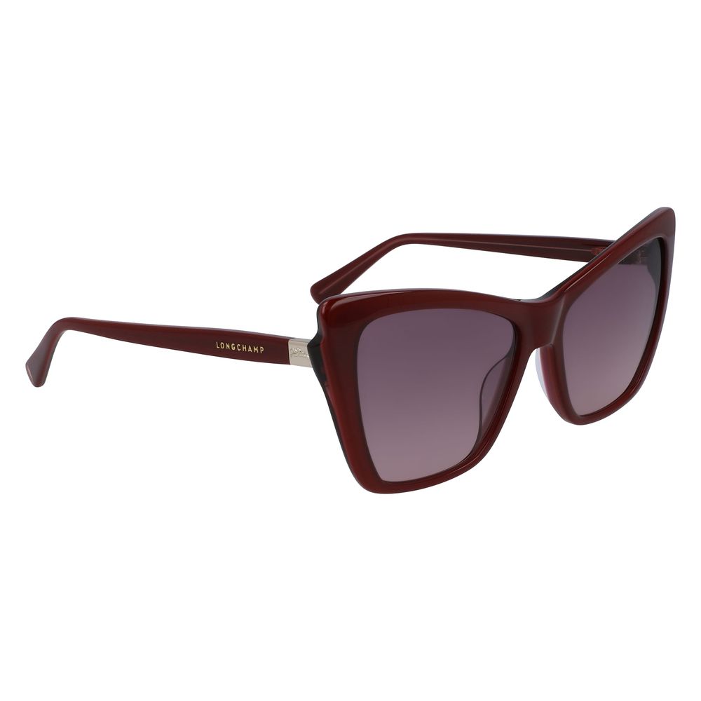 Longchamp Red Acetate Sunglasses - ACCEXO