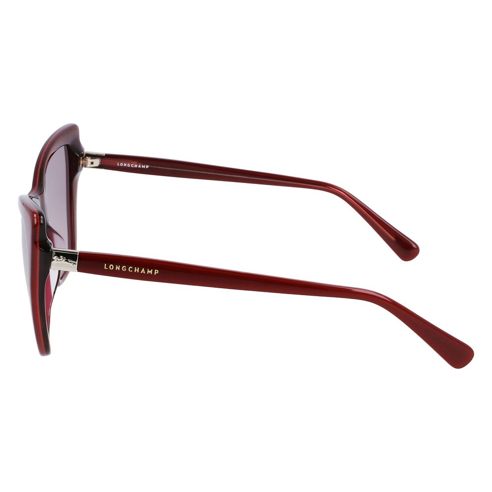 Longchamp Red Acetate Sunglasses - ACCEXO